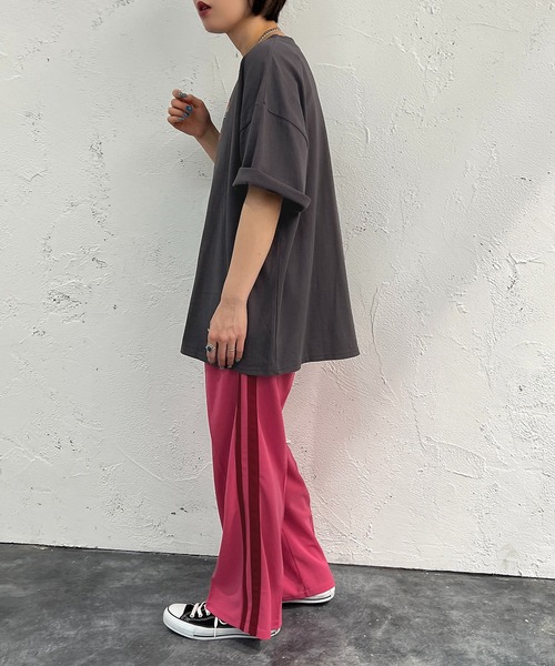 apres jour mignon(アプレジュールミニョン)の「ラインパンツ【ZOZOTOWN限定アイテム】(その他パンツ・レディース・ピンク/ブルー/ブラック・MEDIUM/SMALL/X-LARGE)」の17枚目の写真