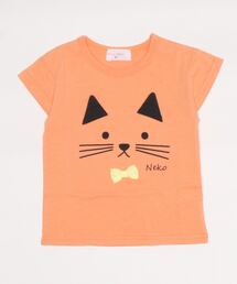ネコプリントTシャツ