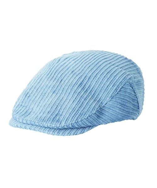 X-girl(エックスガール)の「CORDUROY HUNTING CAP(ハンチング/ベレー帽・レディース・ホワイト/ライトブルー/ブラック・ONE SIZE)」の18枚目の写真