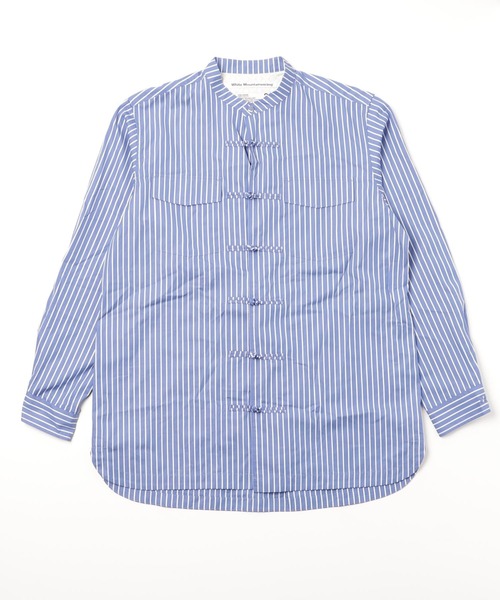 ホワイトマウンテニアリング　リネンシャツ ホワイトマウンテニアリング】LINEN SHIRT – GQ SHOP