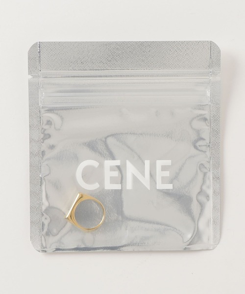 CENE（セネ）の「【CENE】セネ/ [ゴールド]ボックスリング（リング・レディース・ゴールド・#11/#13）」の6枚目の写真