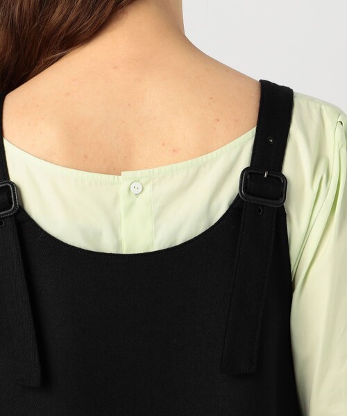 TOMORROWLAND ジャンバースカート TOMORROWLAND - 新品【ballsey】ミックスツイード ジャンパー