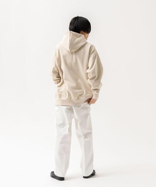 CITEN（シテン）の「＜CITEN＞ヒュージ スウェット フーディー パーカー（パーカー・メンズ・ブラック/グレー/オフホワイト/ナチュラル/ネイビー・M/L）」の10枚目の写真