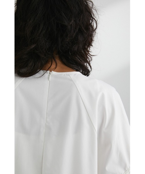 パネルシャーリングスリーブワンピース