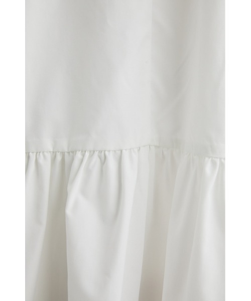 パネルシャーリングスリーブワンピース