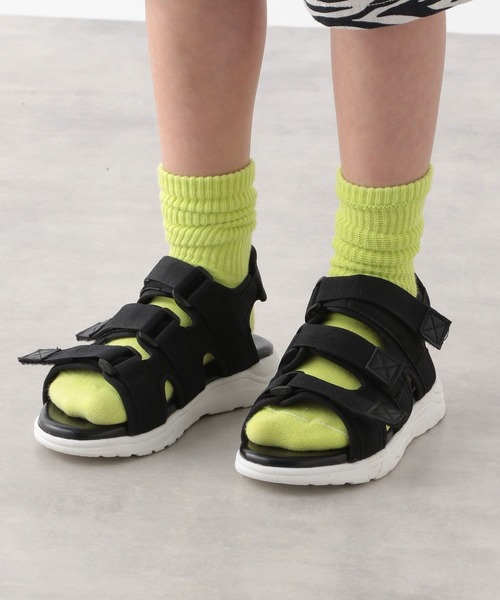 GLOBAL WORK(グローバルワーク)の「スニーカーソールサンダル/キッズ/299619(サンダル・キッズ・その他/ブラック・21cm/18cm/22cm/17cm/20cm/19cm)」の5枚目の写真