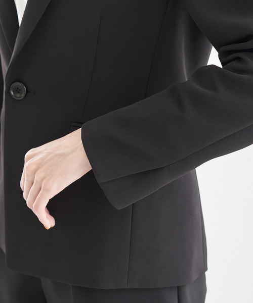 ROPE' PICNIC（ロペピクニック）の「【360°ウルトラストレッチ】セットアップ対応/テーラードジャケット【一部店舗限定34-42サイズ】（テーラードジャケット・レディース・ブラック/ネイビー/イエロー系その他3・40/38/36）」の14枚目の写真