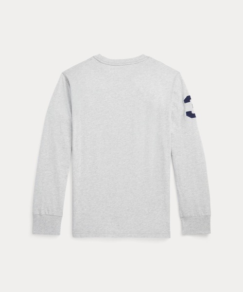 POLO RALPH LAUREN CHILDRENSWEAR（ポロ ラルフ ローレン チルドレンズウェア）の「Big Pony コットン ジャージー Tシャツ（Tシャツ/カットソー・キッズ・グレー系・M/L/S/XL）」の2枚目の写真