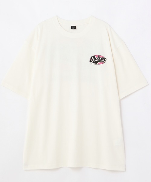 AVIREX（アヴィレックス）の「【直営店限定】スクール ロゴ Tシャツ / S/S AVIREX SCHOOL LOGO T-SHIRT / アヴィレックス（Tシャツ/カットソー・メンズ・ホワイト/ブラック・M/L/2XL/XL）」の4枚目の写真