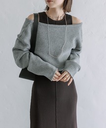 mystic | ショートカーデワンピースSET【サイズ展開あり/着回し抜群/SETアイテム】(ワンピース)