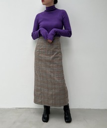 y/m by Yukie | グレンチェックIラインスカート(スカート)