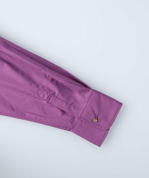 Right-on（ライトオン）の「【HONEYSUCKLE ROSE】レギュラーカラーシャツ（シャツ/ブラウス・レディース・ホワイト/ネイビー×ホワイト/ライラック/オレンジ・M/L）」の22枚目の写真