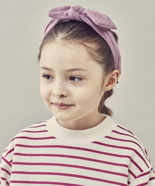 a.v.v（アーヴェヴェ）の「[KIDS]リボンカチューシャ（カチューシャ・キッズ・ライトブルー/ライトピンク/レッド・120）」の13枚目の写真