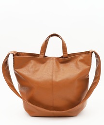 フェイクレザー２ＷＡＹトートバッグ／Ａ４対応