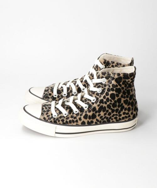 CONVERSE（コンバース）の「【WEB限定】＜CONVERSE(コンバース)＞ALL STAR レオパードフェイクファー ハイカット スニーカー（スニーカー・レディース・その他1・24cm/25cm/23cm/24.5cm/23.5cm）」の3枚目の写真
