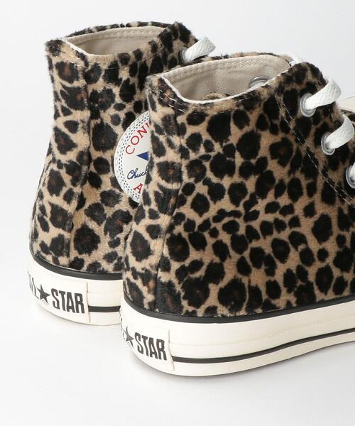 CONVERSE（コンバース）の「【WEB限定】＜CONVERSE(コンバース)＞ALL STAR レオパードフェイクファー ハイカット スニーカー（スニーカー・レディース・その他1・24cm/25cm/23cm/24.5cm/23.5cm）」の7枚目の写真