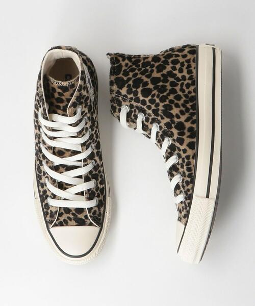 CONVERSE（コンバース）の「【WEB限定】＜CONVERSE(コンバース)＞ALL STAR レオパードフェイクファー ハイカット スニーカー（スニーカー・レディース・その他1・24cm/25cm/23cm/24.5cm/23.5cm）」の9枚目の写真