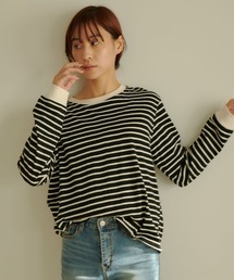 BORDER LONG SLEEVE TEE