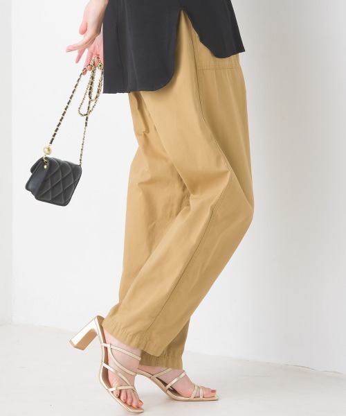 OMNES（オムネス）の「ダンプベイカーパンツ（その他パンツ・レディース・ブラック/ベージュ/カーキ/アイボリー/ブルー/ネイビー・MEDIUM/LARGE）」の3枚目の写真