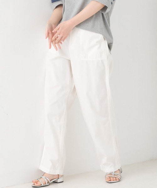 OMNES（オムネス）の「ダンプベイカーパンツ（その他パンツ・レディース・ブラック/ベージュ/カーキ/アイボリー/ブルー/ネイビー・MEDIUM/LARGE）」の7枚目の写真