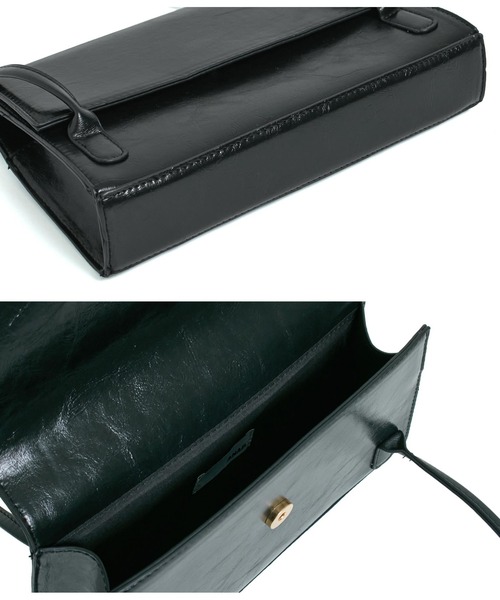 ANAP（アナップ）の「デザインハンドバッグ（ハンドバッグ・レディース・ブラック/ブルー/アイボリー・FREE）」の19枚目の写真