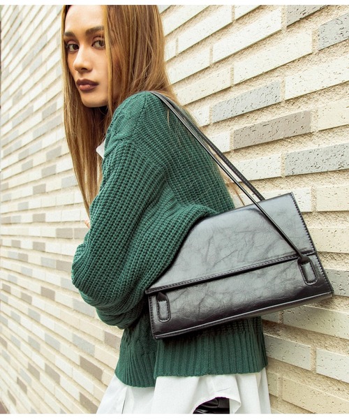 ANAP（アナップ）の「デザインハンドバッグ（ハンドバッグ・レディース・ブラック/ブルー/アイボリー・FREE）」の21枚目の写真