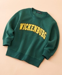 SHISKY / シスキー ツイルワッペン スウェット トレーナー キッズ