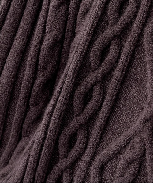 PROPORTION BODY DRESSING（プロポーションボディドレッシング）の「ケーブルニットセットアップ / 1212240013（ワンピース・レディース・ホワイト系その他/ライトグリーン/ブラウン・SMALL/MEDIUM）」の8枚目の写真