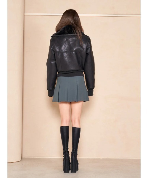 ライダースショートダウン（ライダースジャケット）｜Darich