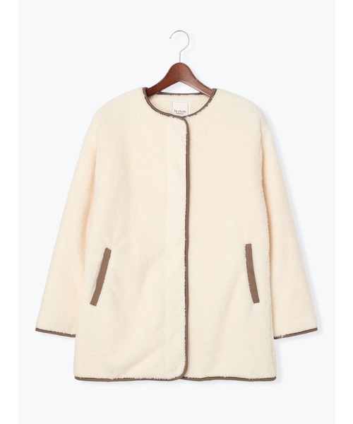 Te chichi TERRASSE(テチチテラス)の「ボアブルゾン(ブルゾン・レディース・チャコール/モカ/オフホワイト・フリ-)」の13枚目の写真