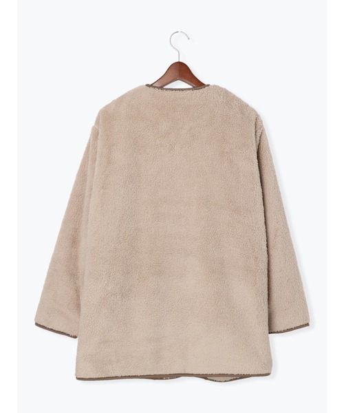 Te chichi TERRASSE(テチチテラス)の「ボアブルゾン(ブルゾン・レディース・チャコール/モカ/オフホワイト・フリ-)」の14枚目の写真