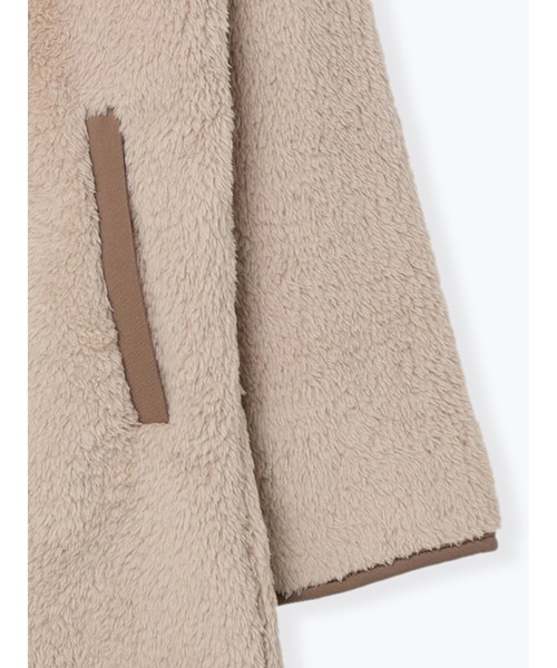 Te chichi TERRASSE(テチチテラス)の「ボアブルゾン(ブルゾン・レディース・チャコール/モカ/オフホワイト・フリ-)」の16枚目の写真