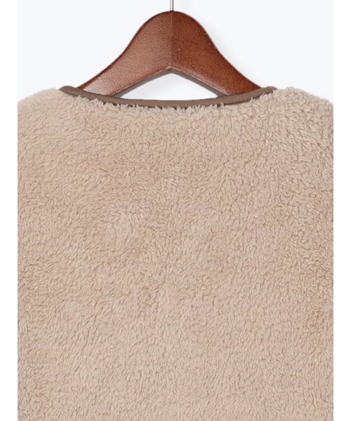 Te chichi TERRASSE(テチチテラス)の「ボアブルゾン(ブルゾン・レディース・チャコール/モカ/オフホワイト・フリ-)」の18枚目の写真