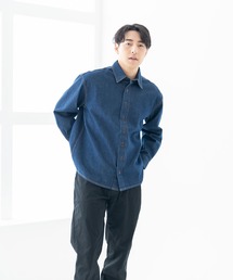 BRICK & SONS | リラックスデニムシャツ＜インディゴ＞(シャツ/ブラウス)