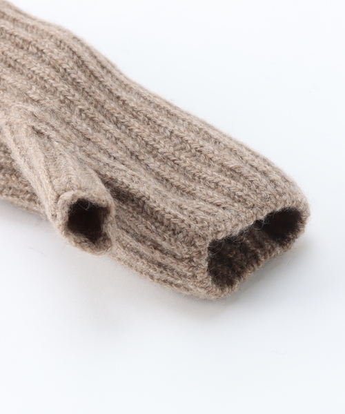 JOHNSTONS OF ELGIN】 RIB WAISTWAMER：アームウォーマー