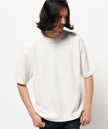 CIAOPANIC | 【Ciaopanic】　C/Lカノコ編みBIGニットTee5分袖(ニット/セーター)