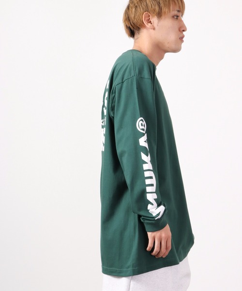 MISHKA(ミシカ)の「MISHKA ロングスリーブTシャツ(Tシャツ/カットソー・メンズ・オレンジ/パープル/グリーン/ブラック/ブルー・L/XL/M)」の17枚目の写真