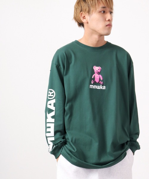 MISHKA(ミシカ)の「MISHKA ロングスリーブTシャツ(Tシャツ/カットソー・メンズ・オレンジ/パープル/グリーン/ブラック/ブルー・L/XL/M)」の16枚目の写真