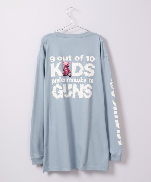 MISHKA(ミシカ)の「MISHKA ロングスリーブTシャツ(Tシャツ/カットソー・メンズ・オレンジ/パープル/グリーン/ブラック/ブルー・L/XL/M)」の21枚目の写真