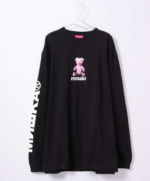 MISHKA(ミシカ)の「MISHKA ロングスリーブTシャツ(Tシャツ/カットソー・メンズ・オレンジ/パープル/グリーン/ブラック/ブルー・L/XL/M)」の6枚目の写真