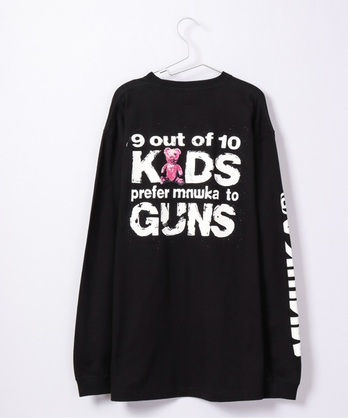 MISHKA(ミシカ)の「MISHKA ロングスリーブTシャツ(Tシャツ/カットソー・メンズ・オレンジ/パープル/グリーン/ブラック/ブルー・L/XL/M)」の7枚目の写真