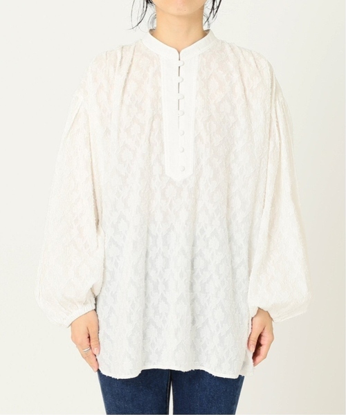 く*ん様 コットンジャガードギャザーブラウス JOURNAL STANDARD relume（ジャーナルスタンダード レリューム