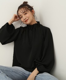 N.(N. Natural Beauty Basic) | 【追加生産】◆ペーパーバックパフブラウス(シャツ/ブラウス)