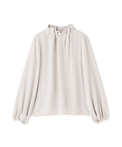 N.（N. Natural Beauty Basic）（エヌエヌナチュラルビューティーベーシック）の「◆ペーパーバックパフブラウス（シャツ/ブラウス・レディース・ブラック/グレー/オフホワイト/ピンク/ミント/ブルー・MEDIUM）」の10枚目の写真