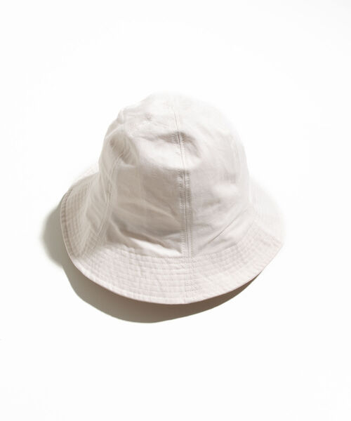 GLOSTER（グロスター）の「【GLOSTER/グロスター】TULIP HAT チューリップハット（ハット・メンズ・アイボリー/ブラック・FREE）」の4枚目の写真