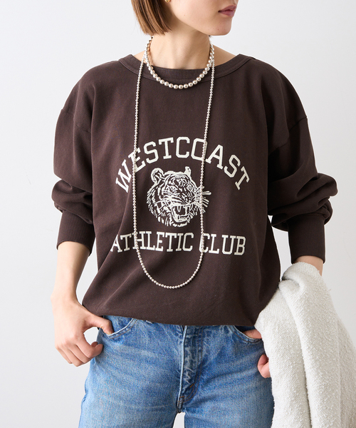 MIXTA（ミクスタ）の「□□□【MIXTA/ミクスタ】WESTCOAST CREW SWEAT