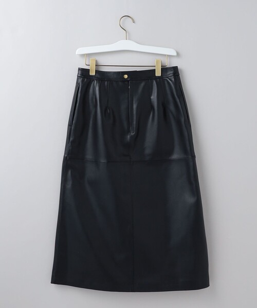 6（ロク）の「＜6(ROKU)＞LEATHER SKIRT/スカート（スカート