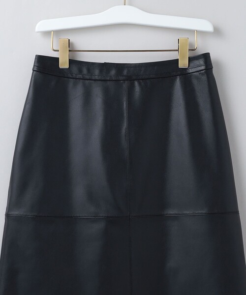 ロク　スカート 6（ロク）の「＜6(ROKU)＞LEATHER SKIRT/スカート（スカート
