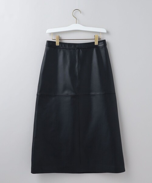 美品 ROKU LEATHER SKIRT rock-roll-womens-black-leather