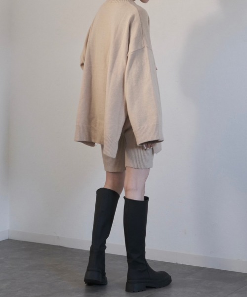 Reurie'(レウリィ)の「ラバーロングブーツ(ブーツ・レディース・ブラック/カーキ・23.5cm/24.0cm/23.0cm/24.5cm)」の8枚目の写真